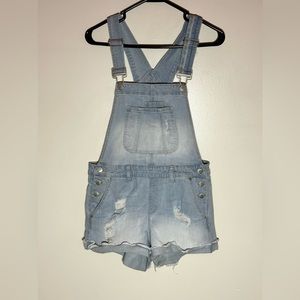 short overalls